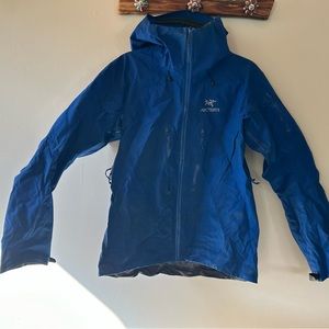 Arc’Teryx rain jacket, worn but has so much life left!!